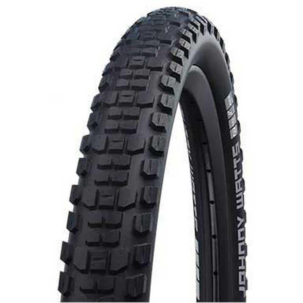 Schwalbe Johnny Watts, Pneumatico da Bici Unisex Adulto, Nero, Taglia Unica