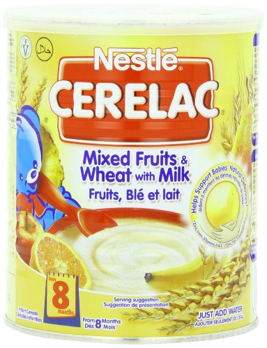 Nestle Cerelac, Mixed Fruits and Wheat with Milk, 14.1 Ounce Can - Thumbnail 6