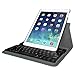 Fintie Rotating Keyboard Case for iPad 4 3 2 (Old Model)- 360 Degree Rotating Stand Cover w/ Built-in Wireless Bluetooth Keyboard for iPad 4th Gen with Retina Display, iPad 3 & iPad 2, Shades of Blue