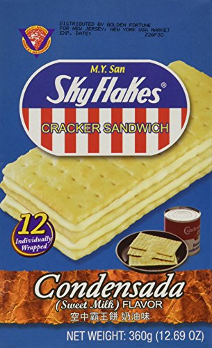 M.Y. San SkyFlakes Cracker Sandwich (Condensada - Sweet Milk Flavor) - 12.69 OZ