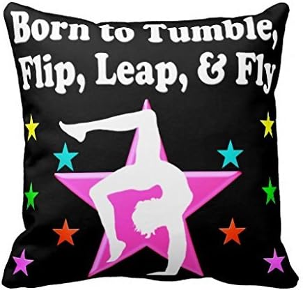 Born To Be A Gymnastics Champion Pillow Case