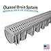 Source 1 Drainage S1E-PLCD Trench & Driveway Channel Drain with Grate
