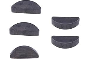 BLUESUNSOLAR 5PCS Woodruff Key Crankshaft Flywheel 90280-03017 90280-03017-00 Replacement for Yamaha YZ125 YZ250 YZ85 TT-R50 TT-R110 TTR125 (5 PCS)