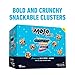 CLIF Bar Mojo Crunch Clusters - Sweet and Salty Snack - Electro Almond Sea Salt - (1.06 Ounce Pouch, 12 Count)