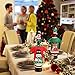 Wine Bottle Cover,Justdolife Christmas Bottle Covers Hat Cover Scarf Cover for Xmas Party Kitchen Table Decor Hotel Bar