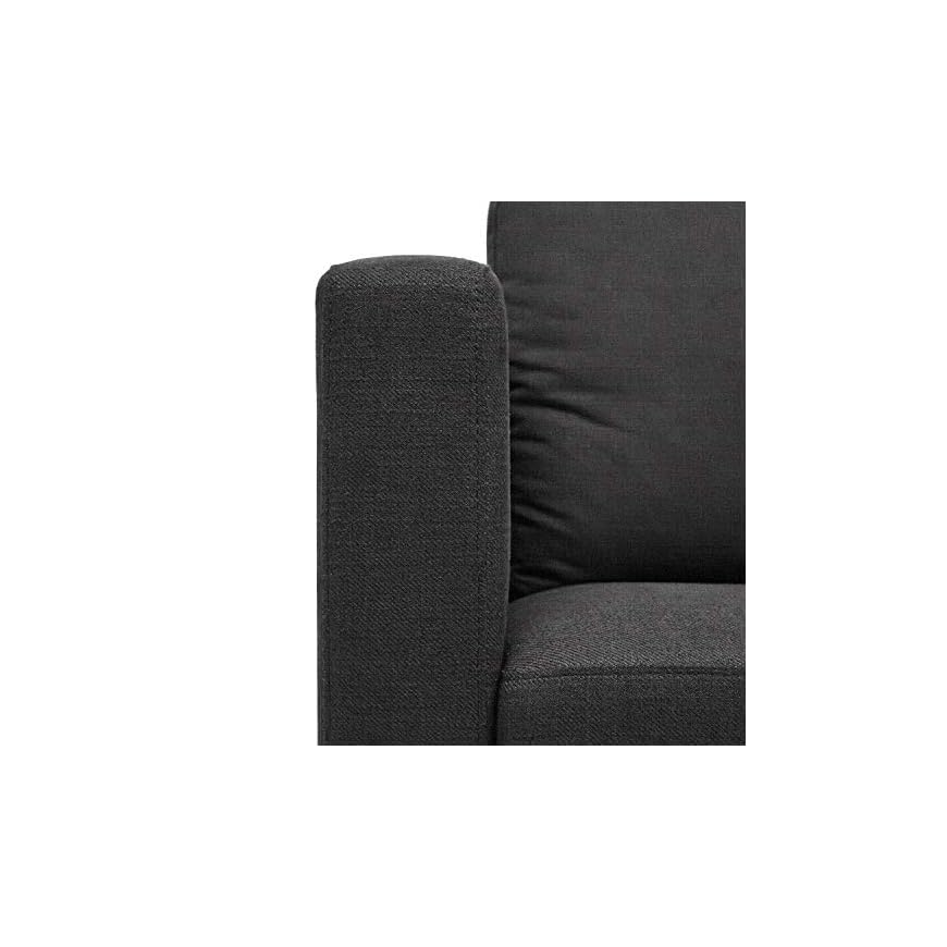 Amazon Brand Rivet Revolve Modern Upholstered Sofa with Reversible