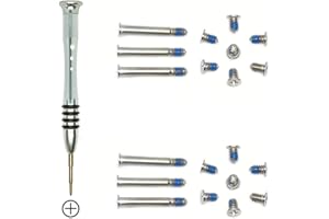 GODSHARK 2 Sets Replacement Screws with Screwdriver for MacBook Pro 13" 15" 17" A1278 A1286 A1297 2009-2012, Unibody Bottom Case Cover Phillips Repair Tool Kit Notebook Laptop PC Computer Screw