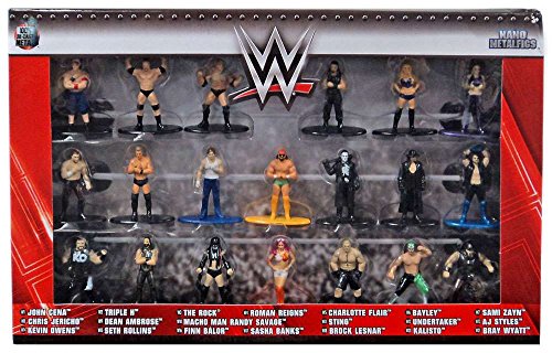 WWE Wrestling Nano Metalfigs WWE Diecast Figure 20-Pack