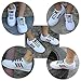 LattoGe Silicone Elastic No Tie Shoelaces Kids Shoelaces Tieless Shoe Laces Lace Lock Bands for Kids, Adults Athletic Running Shoe Laces,Seakers (Kids Size Black) ...