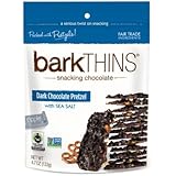 barkTHINS Snacking Chocolate Dark Chocolate Pretzel 4.07 oz. (Pack of 3)