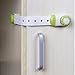 Digit Child Safety Locks by Kids-Guard, Adjustable, for Smart Kids, Baby Protection Cabinet Strap Latch, 3M Adhesive, Innovative Design For Cupboards, Drawers, Fridge,Toilet Seat(Green 2 pack)