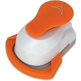 Fiskars 01-005484 Lever Punch, Corner, Round, Medium | Decorative Accents to Corner of Photos, Homemade Cards, Scrapbook Pages, Other Arts and Crafts Projects