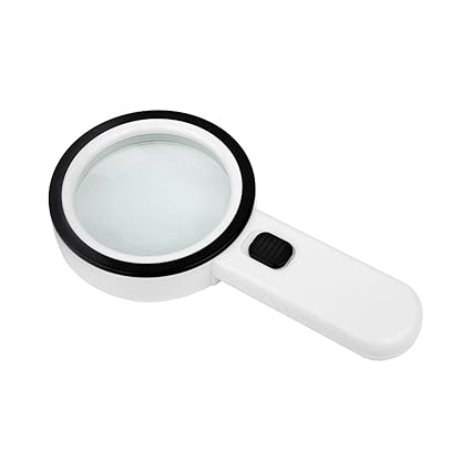 Lente Dingrandimento X5 Con Luce Led Ad Alta Potenza