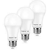 Lepro LED Light Bulbs 100W Equivalent, 14W 1500 Lumens 5000K Daylight White LED Bulb, Non-dimmable Light Bulb, A19 E26 Standa