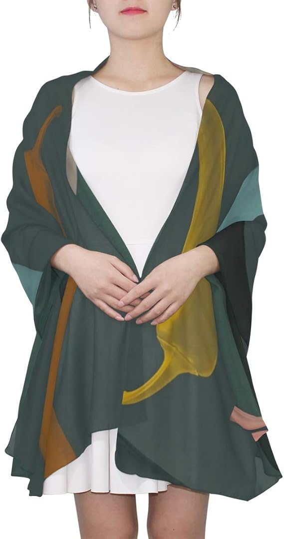 Amazon チリペッパーフードアート柄 大判ストール スカーフ レディース 柔らかい 薄手 Uvカット 冷房対策 春 夏 秋 冬 結婚式 誕生日 プレゼント 海辺 旅行 通勤 180cmx90cm スカーフ 通販