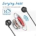 Bluetooth Headphones,V4.1 Magnetic Wireless Earbuds Stereo Noise Canceling Sport Earphones Sweatproof Headset w/Mic Compatible iPhone X/8/8 plus/7/6, Samsung S9/S8/S6 Note 8/7 and Android Smartphones