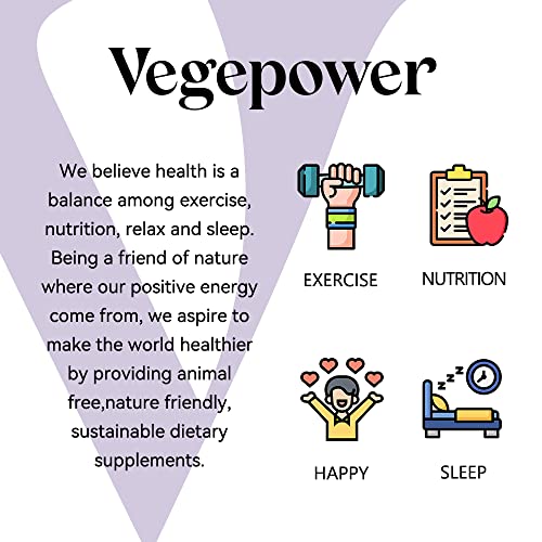 VEGEPOWER Immune Sleep Gummy - Melatonin & Elderberry, Echinacea, L-theanine, Lemon Balm, Zinc, Vitamin C, Immune and Sleep Support for Adults, Vegan - Rasp Flavor, 60 Bears