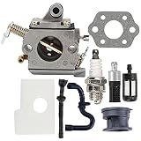 Butom MS170 Carburetor with Air Filter Tune Up Kit for Stihl 017 018 MS180 MS180C MS170C Chainsaw C1Q-S57A 1130 120 0603