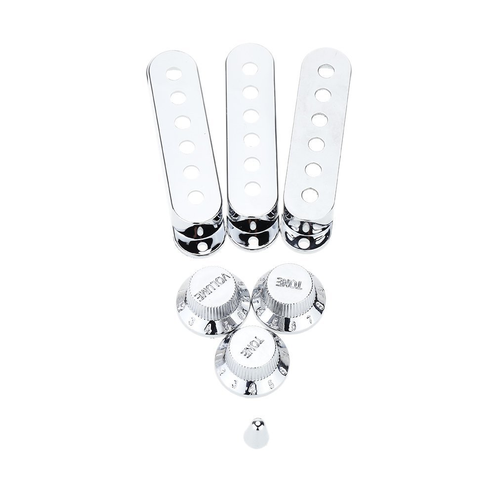 Gaoominy Guitar Pickup Covers Volume/Tone Control Knobs Interruttore