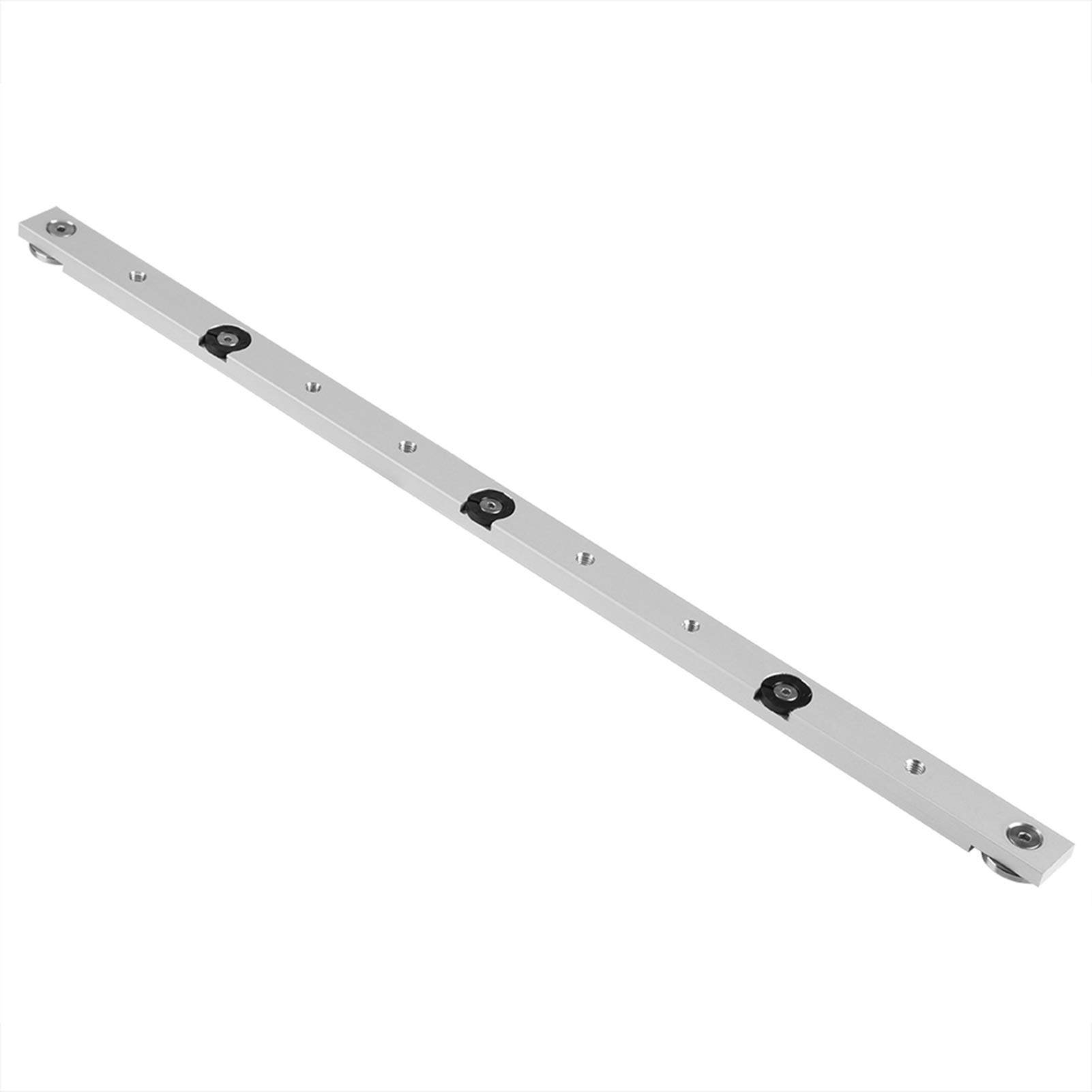 Fdit Aluminium Alloy Miter Bar Rail Miter Guage Bar Slider Table Saw Gauge Rod Wood Working Tool(450Mm/17.71Inch)