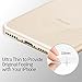 ESR ZERO iPhone 7 Plus Case, Ultra Thin Slim Fit TPU Back Cover [Scratch Resistant, Anti Fingerprint] Transparent Soft Flexible Rubber Gel Protective Skin for iPhone 7 Plus 5.5”,Jelly Black