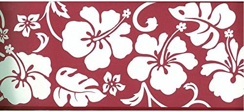 Amazon Co Jp 壁紙ボーダーdesignerハワイアンホワイトハイビスカス柄onピンク Diy 工具 ガーデン Amazon Co Jp 壁紙ボーダーdesignerハワイアンホワイトハイビスカス柄onピンク Diy 工具 ガーデン