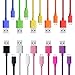 Micro USB Charger, Pofesun 10 Pack 2M 6 Feet Tangle-free High Speed Micro USB 2.0 Charging and Sync Data Cable Cord For Samsung Galaxy, HTC, Motorola, LG, Nokia, PS4, Xbox one Android Smart Phone