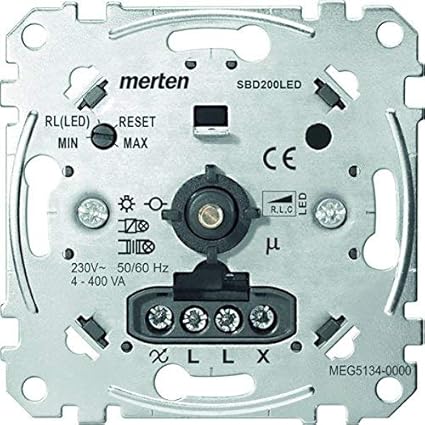 Merten MEG5134-0000 LED-Drehdimmer MEG5134-000