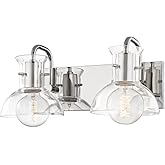 Mitzi H111302-PN Riley - 2 Light Bath and Vanity 7 inches Tall and 14.5 inches Wide - Polished Nickel
