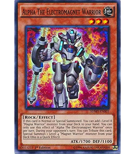 yugioh alpha beta gamma deck Amazon.com: YU-GI-OH! - Gamma The Electromagnet Warrior (SDMY-EN003) -  Structure Deck: Yugi MUTO - 1st Edition