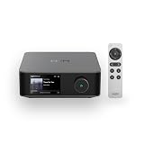 WiiM Amp Ultra with Voice Remote 2 | 100W Streaming Amplifier with Premium ESS ES9039Q2M DAC & Dual TI TPA3255 Amps | Built-in RoomFit EQ & Touchscreen | HDMI ARC, Optical, RCA Inputs | Space Gray