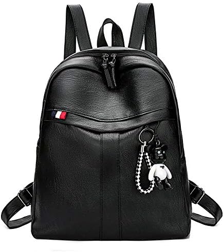 Longess Fashion Cute Mini PU Leather Backpack Shoulder Bags Small Daypacks Purse for Womens