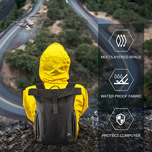 Smatree Backpack with Hard Carrying Case Compatible for DJI Air 2S