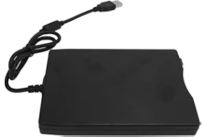 USB Floppy Disk Reader, 3.5 Inch Portable 720KB 1.44MB 12Mbps External Floppy Disk Drive, Plug and Play for PC Laptop