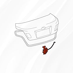 Blycorul Rear Trunk Latch Actuator, Compatible with
