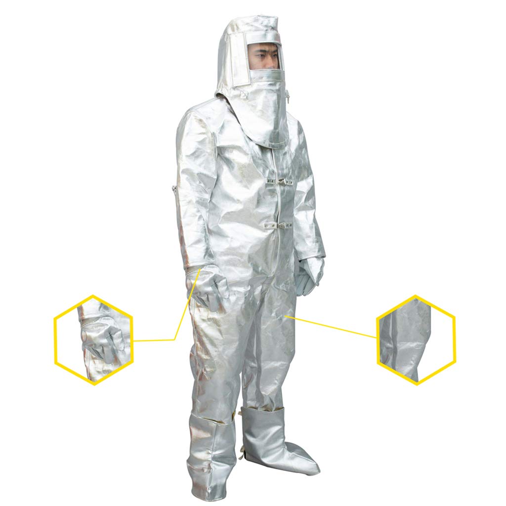 MXBAOHENG Heat Resistant Suit Anti Thermal Radiation 10001200 degree