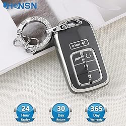 UHONSN for Honda Key Fob Cover Soft TPU Keys Shells
