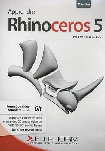 Apprendre Rhinoceros 5 Vanessa Steeg Amazon Fr Logiciels