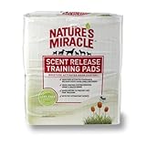 Nature's Miracle Scent Release Training Pads, Flowering Meadows Scent, 50 Count (NM-5376)
