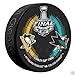 2016 NHL Stanley Cup Final Dueling Puck Sherwood (San Jose Sharks vs. Pittsburgh Penguins)