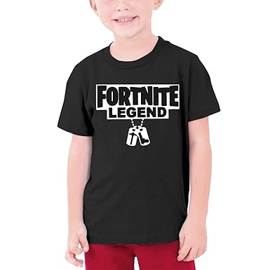 amazon com fresh tees fortnite legend gaming youth t shirt x large 14 16 yrs black clothing - fortnite apparel youth