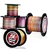 Sougayilang-500m547Yards-4-Strands-12lb-72lb-Multifilament-Pe-Superbraid-and-Braided-Fishing-Line-Grey-Yellow-Black-Green-Multicolor