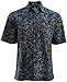 Floating Leaves Tropical Cotton Batik Shirt By Johari West
