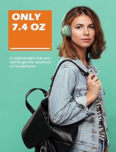 Ausdom ANC8 Active Noise Cancelling Bluetooth Headphones, Over Ear