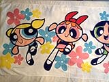 Cartoon Network Powerpuff Girls Beach Towel White Large