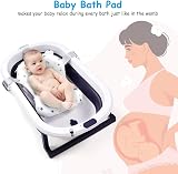 Aolso Newborn Bath Seat Support and Pad Non Slip Adjustable 0-3 Years view 6