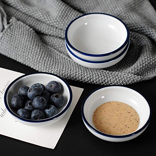 Buy Soledi Mini White Ceramic Dish Plate Fruit Snack Sauce