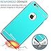 iPhone 6S Case, Tekcoo [Ttri Series] [Turquoise] iPhone 6 Case / 6S Case (4.7 inch) Ultra Thin Shock Absorbing Hybrid Slim Impact Defender Rugged Slim Protective Cover Shell & Extra Frame