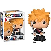 Funko Pop Bleach Wave 4A + Protector: Pop! Animation Vinyl Figure (Gift Set Bundled with ToyBop Brand Box Protector Collector Case) (Ichigo Kurosaki with Zangetsu Sword)