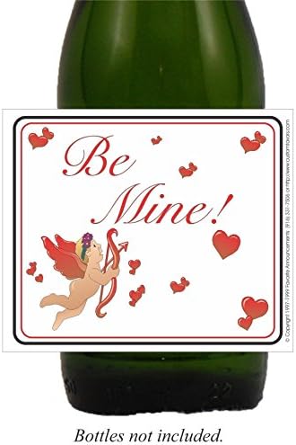 Valentine's Day Bottle Labels (set of 24)(L143)